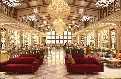 banquet stylish hall space